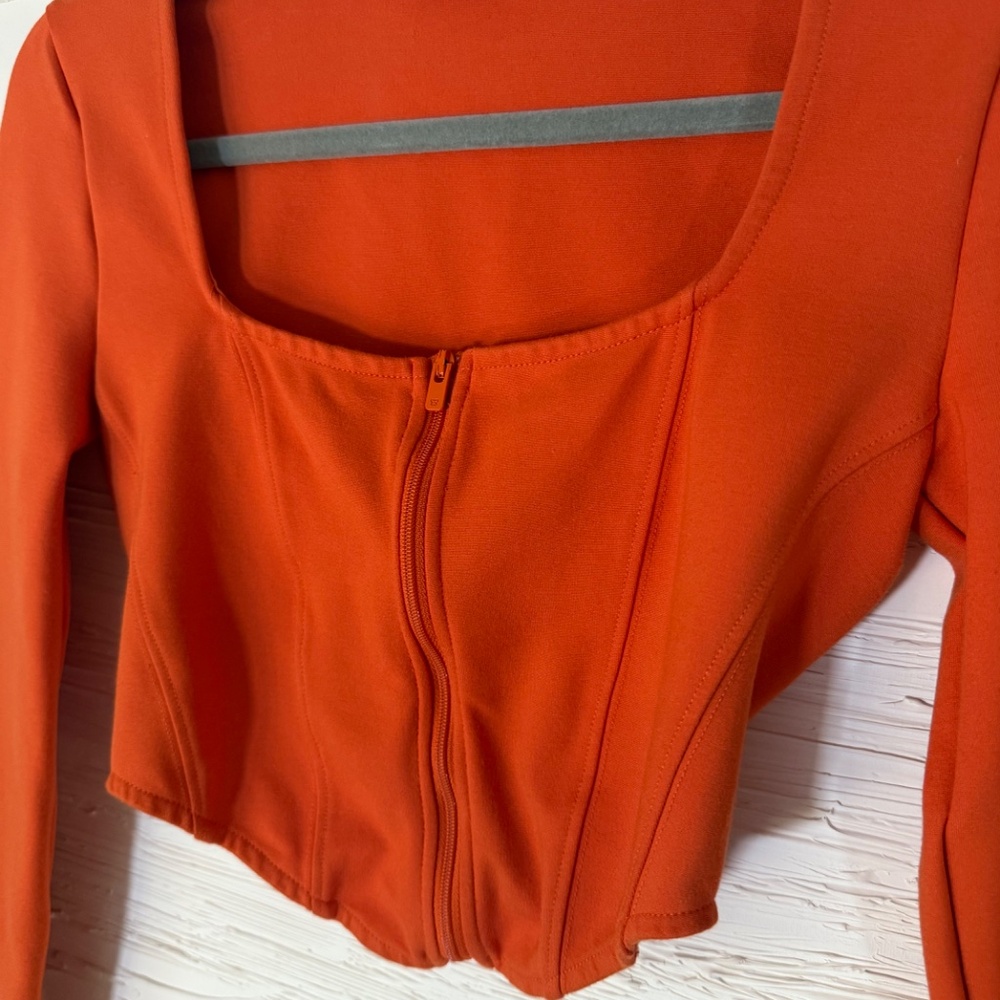 🎃 Sunday Best from Aritzia | Size Small | Maverick Bustier Longsleeve - Picture 4 of 5
